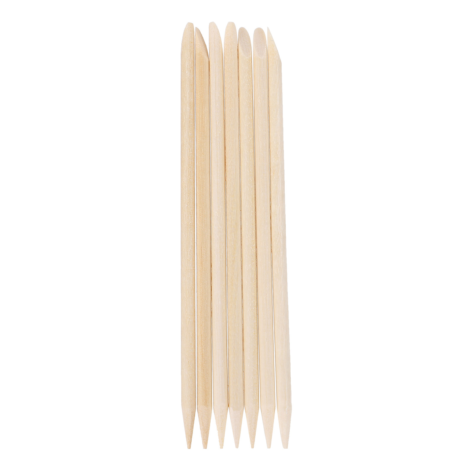 Nail Art Gel - 200pcs Orange Wood Cuticle Sticks Dual