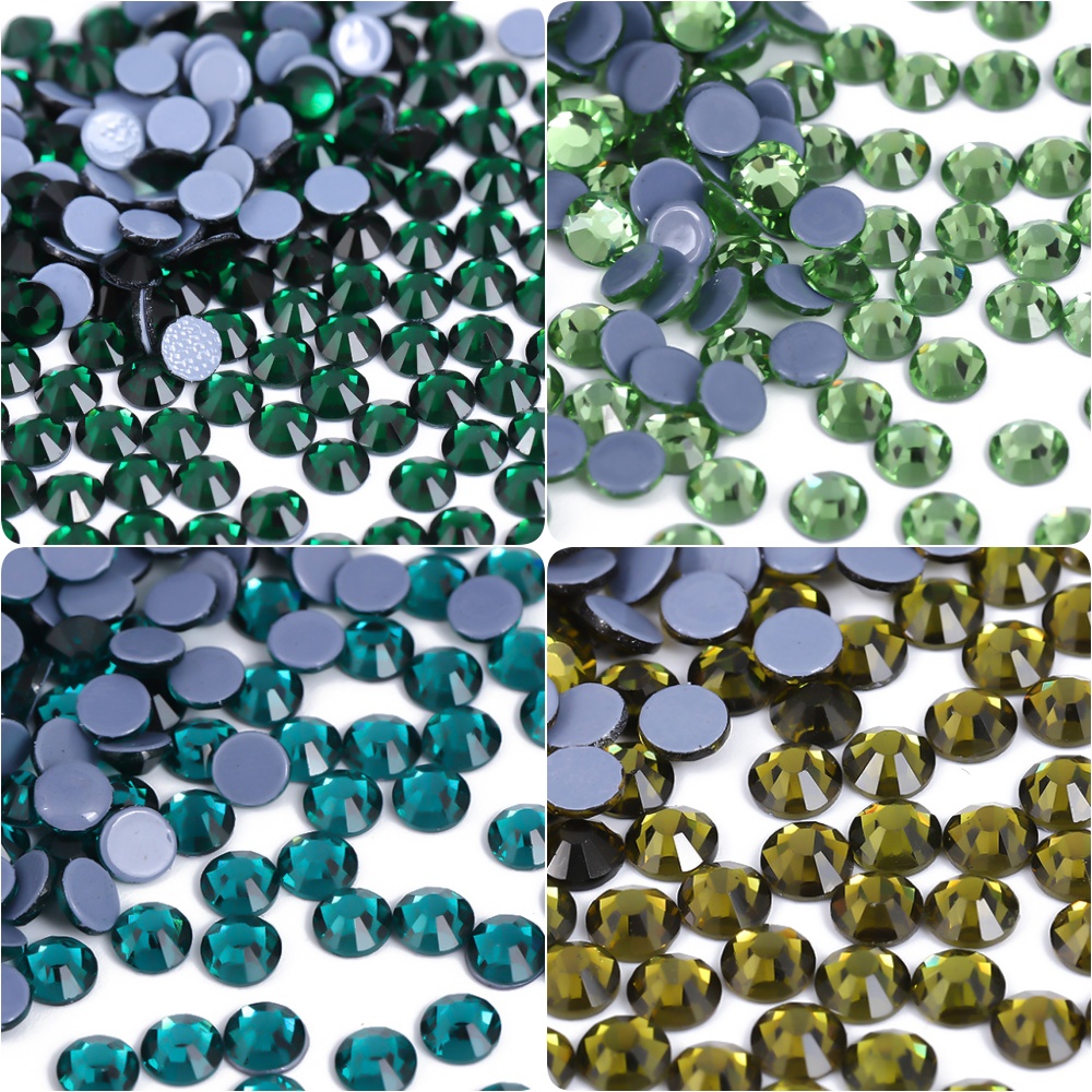 Glass Emerald Peridot Green Cr - Nail Art Emerald Green review and price