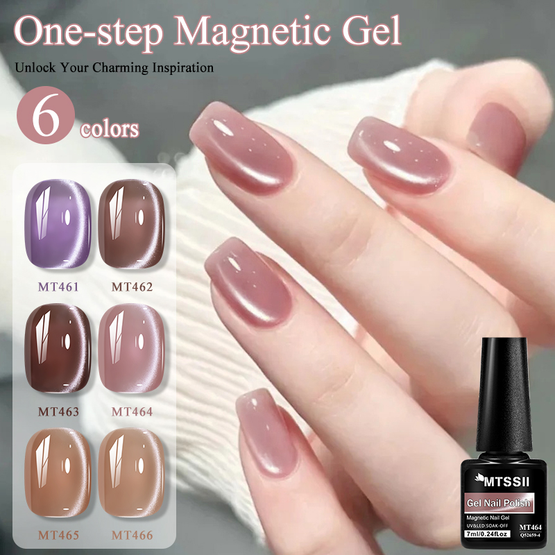 7ml One-step Magnetic Gel Nail - Nail Art One Stroke review and price