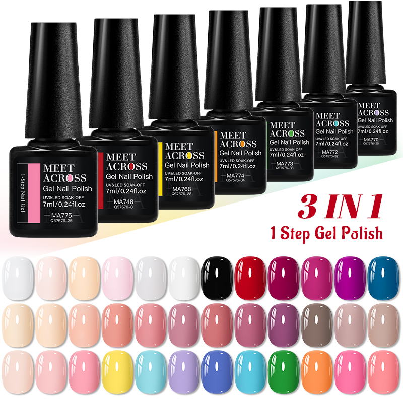 1-step Gel Polish 3 IN 1 Gel N - Nail Art One Stroke review and price