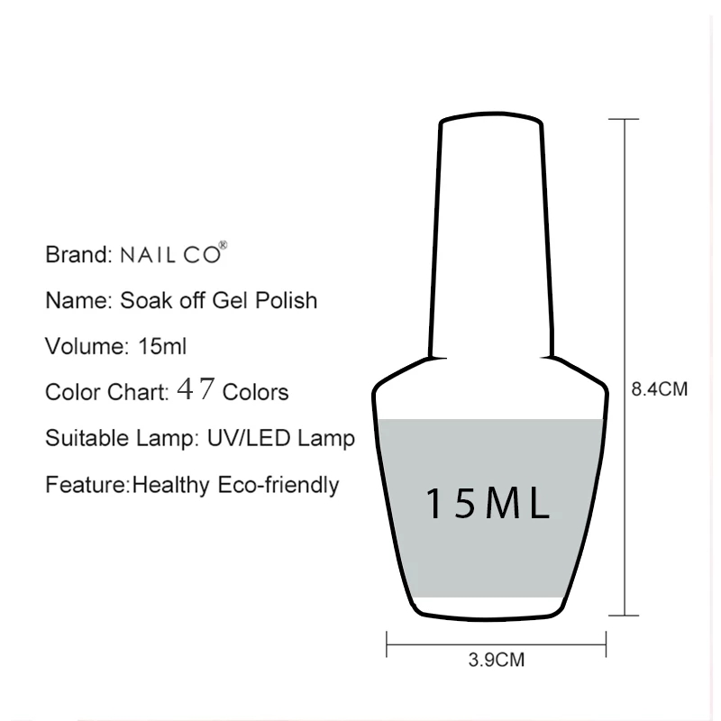 NAILCO 15ml Gel Nail Polish Re - Nail Art Natural Pink review and price
