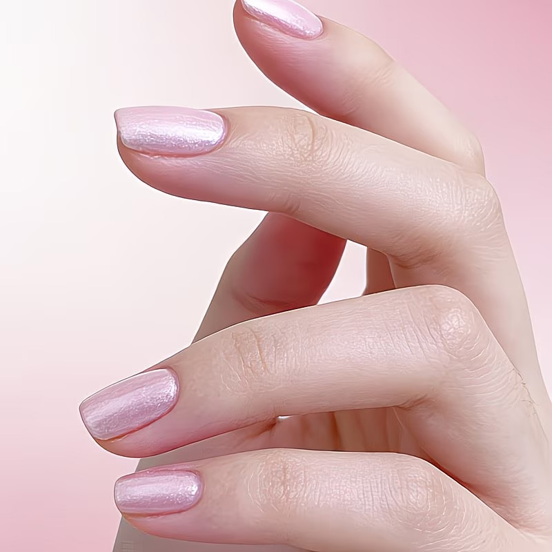 Pink Mother-Of-Pearl Enhancer  - Nail Art Natural Pink review and price