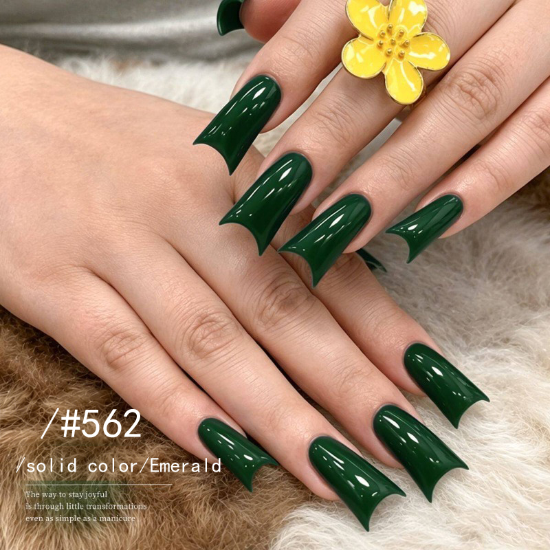 Emerald Green Solid Color Gel  - Nail Art Emerald Green review and price