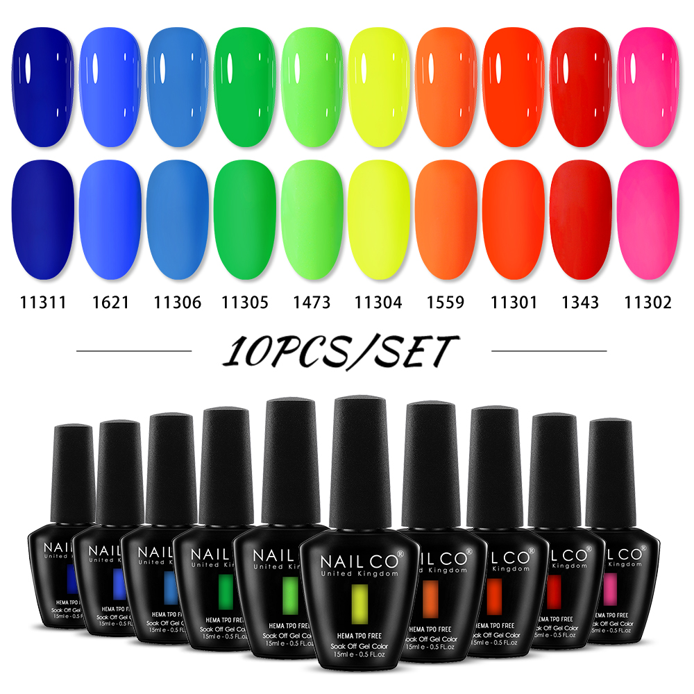 NAILCO 15ml 10pcs/Set HEMA TPO - Nail Art Natural Pink review and price