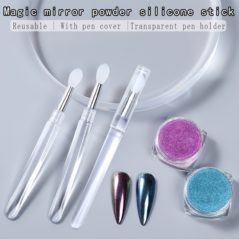 Reusable Chrome Glitter Applyi - Nail Art Chrome review and price
