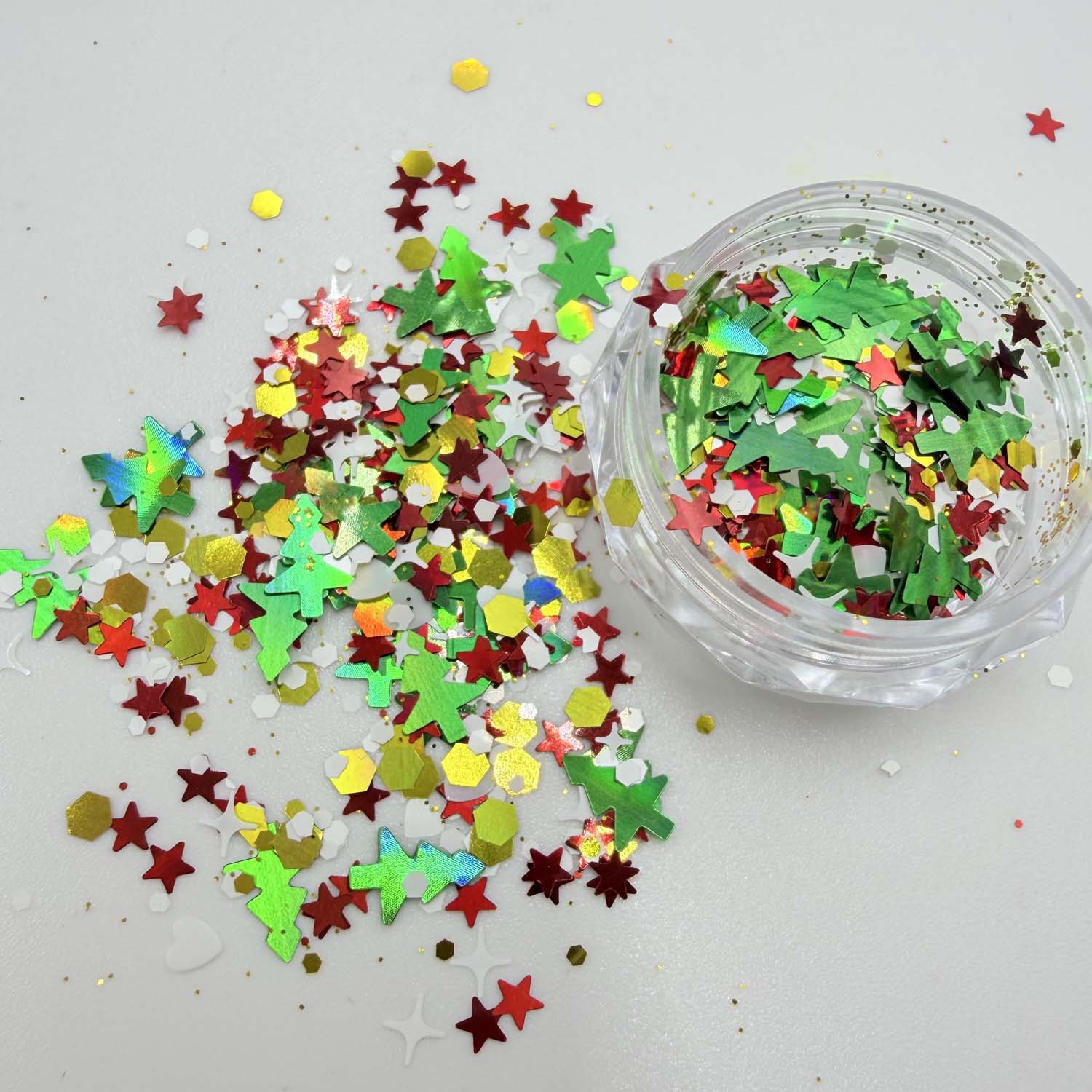 Christmas Nail Art Glitter Seq - Nail Art Xmas Tree review and price
