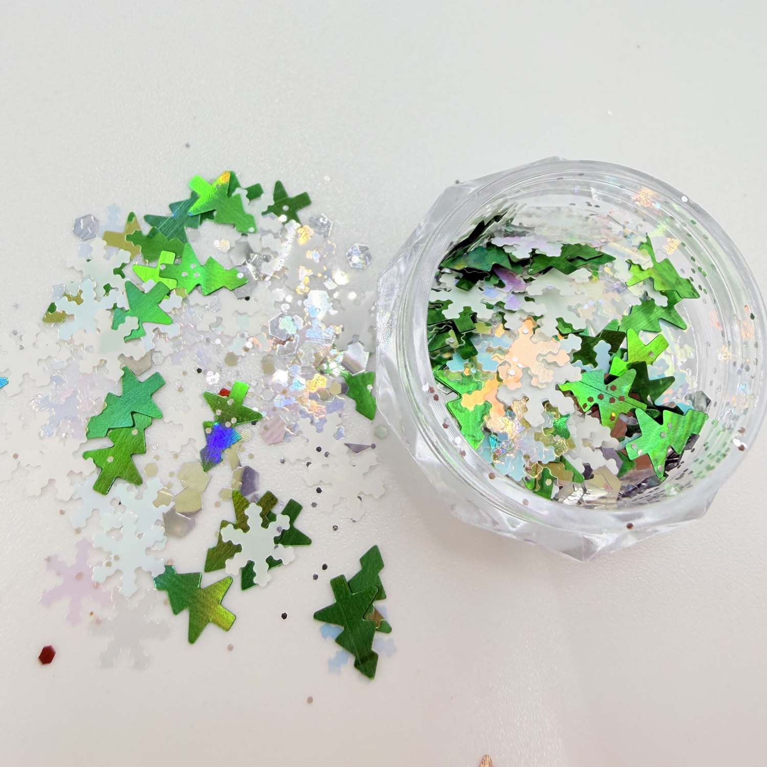 Christmas Nail Art Glitter Seq - Nail Art Xmas Tree review and price