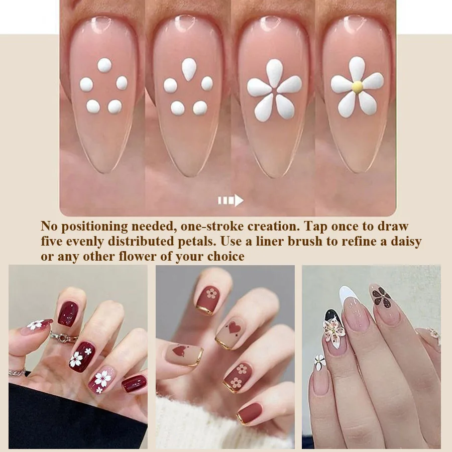 Nail Art Dotting Pen 5 Ball Ti - Nail Art One Stroke review and price