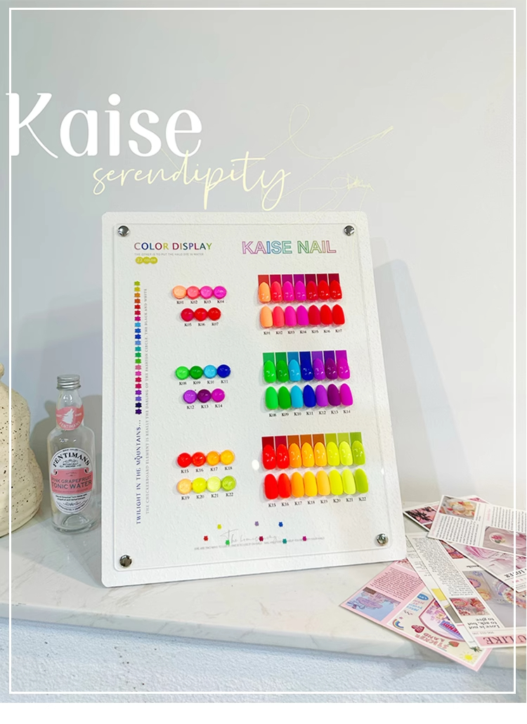 KAISE 22 colors Multicolor Nai - Nail Art Gel review and price