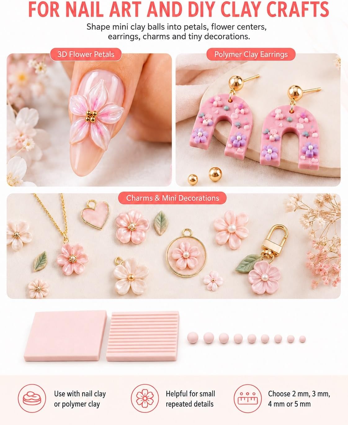 4PCS 3D Print Clay Gel Ball Ma - Nail Art Gel review and price