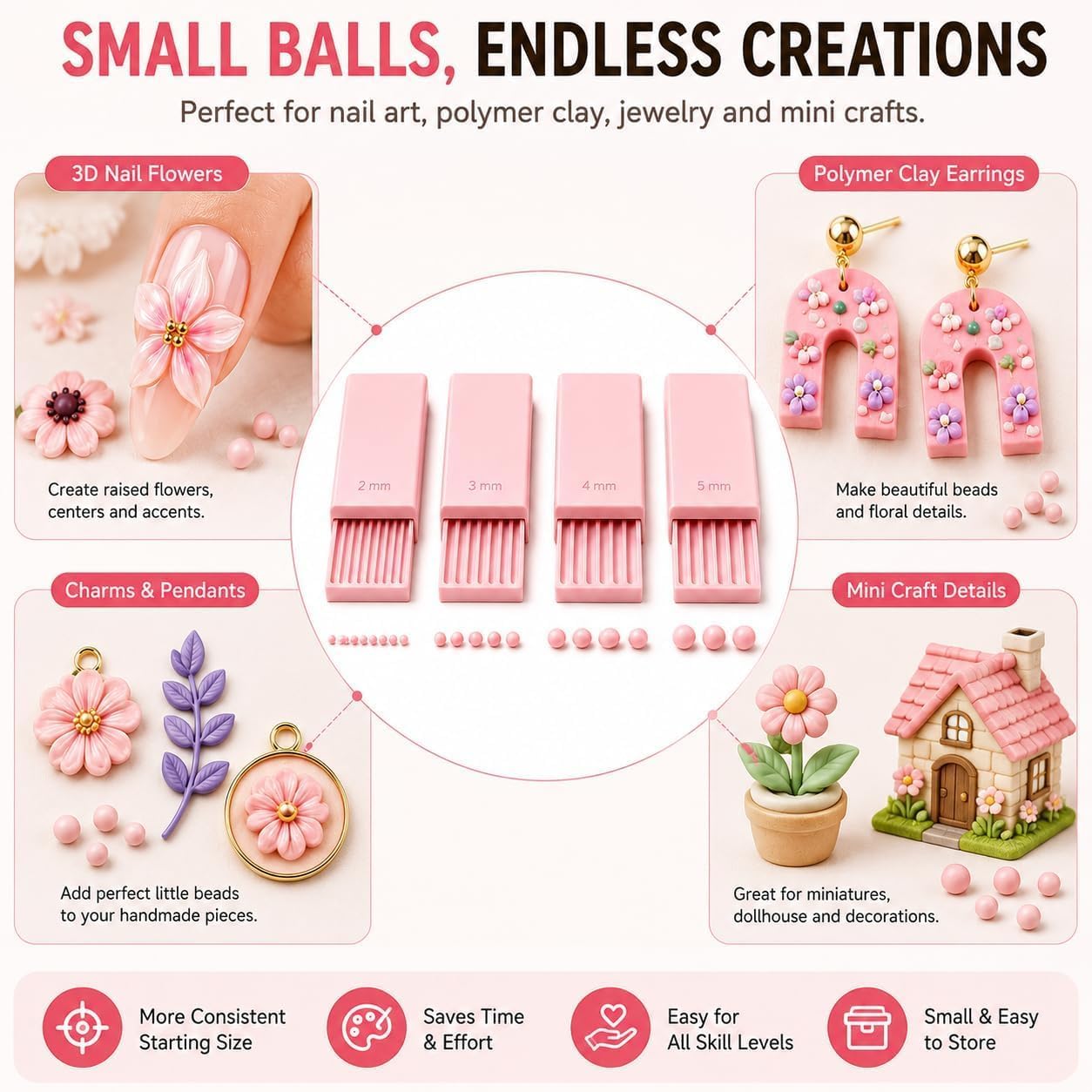 4PCS 3D Print Clay Gel Ball Ma - Nail Art Gel review and price