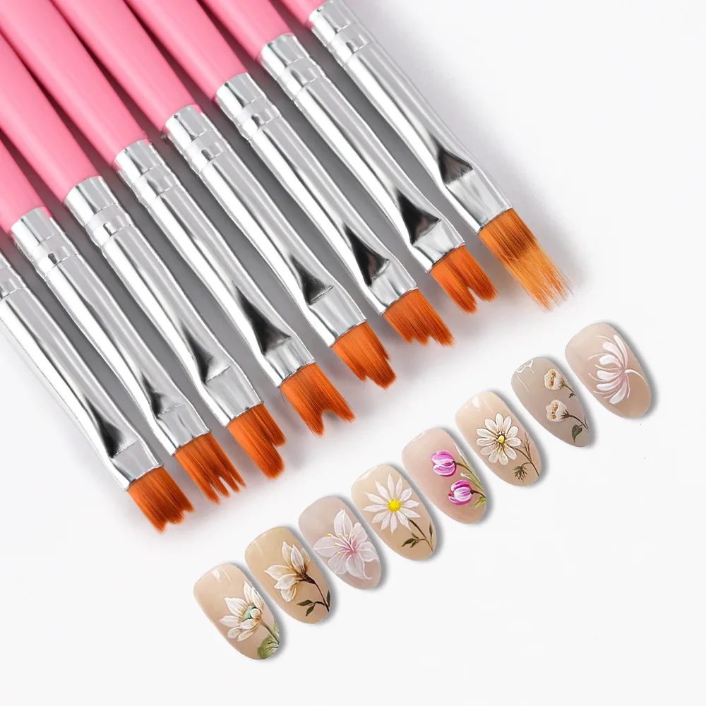 8-Piece Nail Art Brush Set – Z - Nail Art Zig Zag review and price
