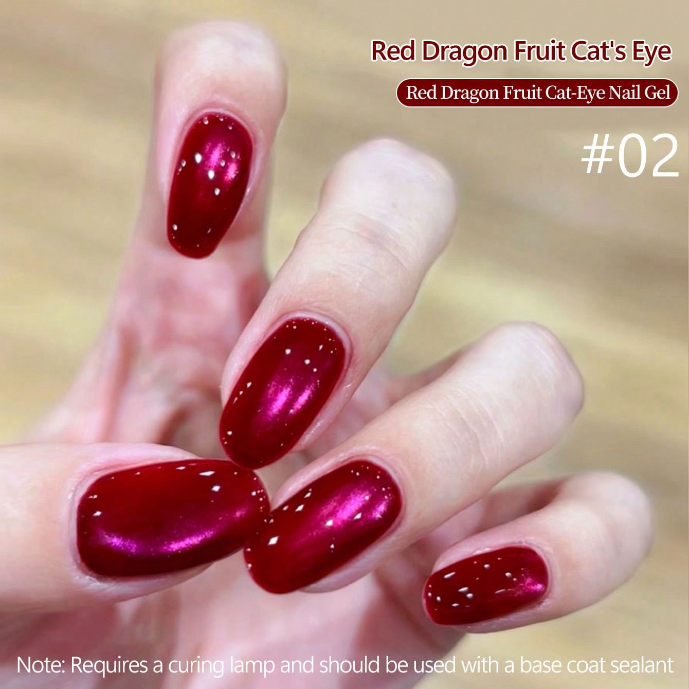 1-5pcs2026NewDragon Fruit Cat  - Nail Art Emerald Green review and price