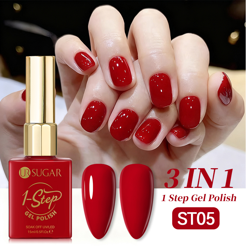 UR SUGAR 15ml Red 1-step Gel P - Nail Art One Stroke review and price