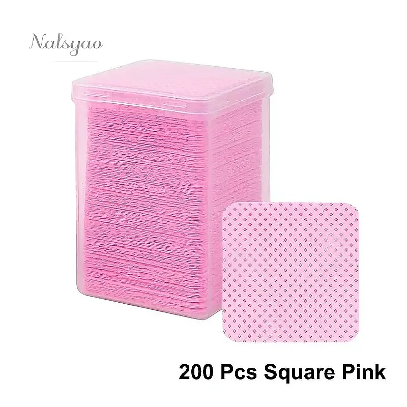 200Pcs Lint Free Nail Cleaning - Nail Art Gel review and price