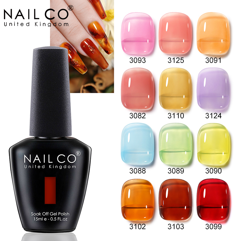 NailCo Jelly Gel Nail Polish T - Nail Art Natural Pink review and price