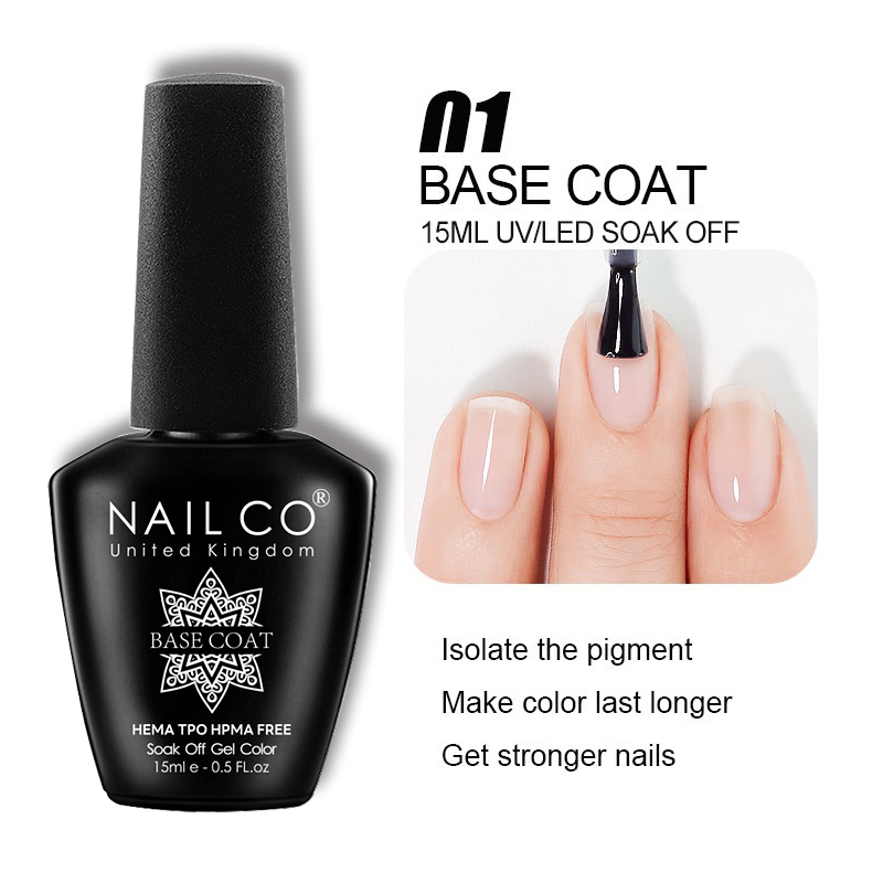 NAILCO 15ml Transparent Red Co - Nail Art Natural Pink review and price
