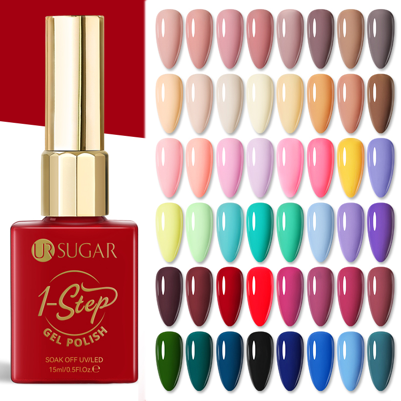 UR SUGAR 15ml 1 Step Gel Polis - Nail Art One Stroke review and price